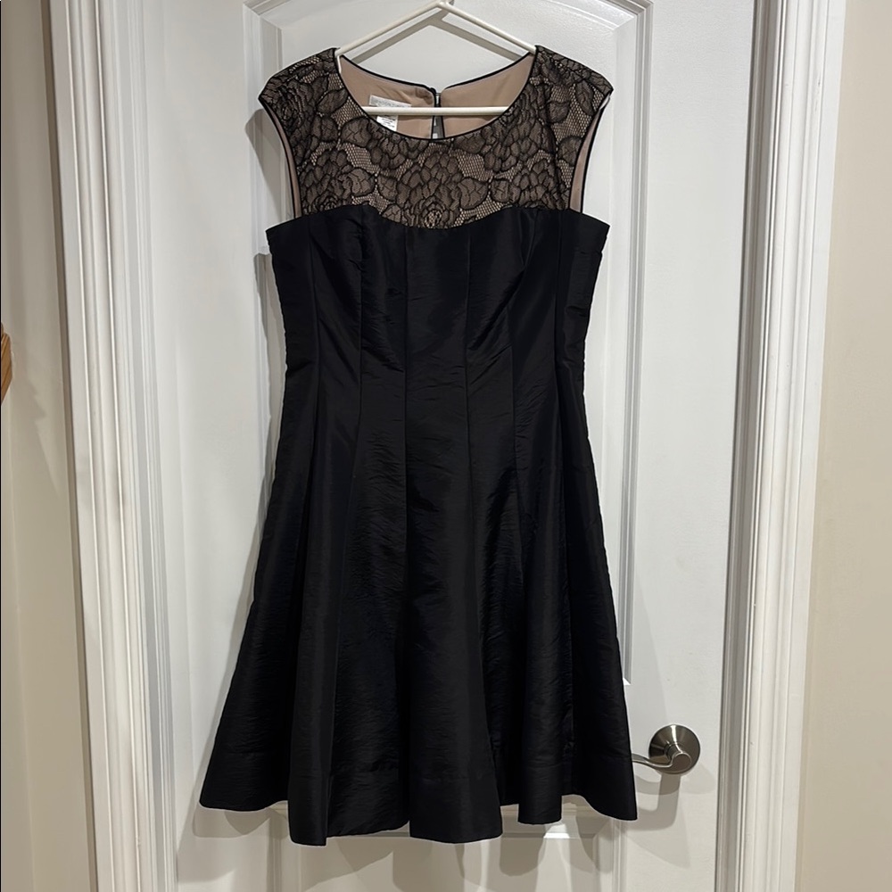 Elegant Black Lace Dress